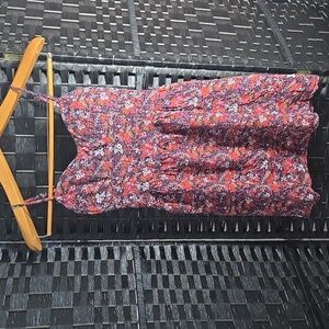 New Look Floral Mini Sun Dress Womens Small